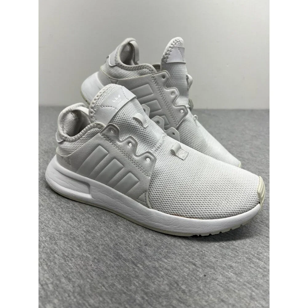 Adidas Originals Shoes Mens Size‎ 4.5 White Mesh Casual Low Top Lace Up